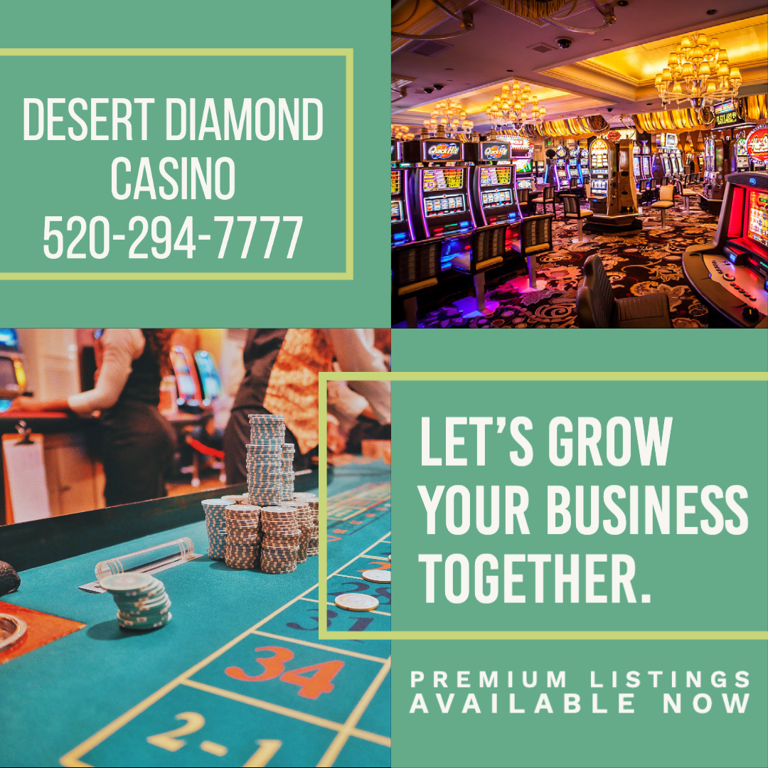 Ad for Desert Diamond Casino