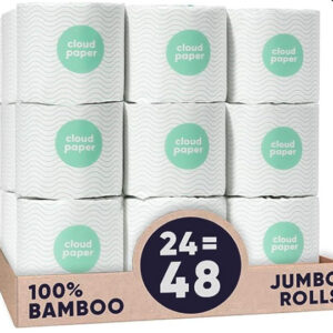 Cloud Paper Bamboo Toilet Paper - 24 Rolls