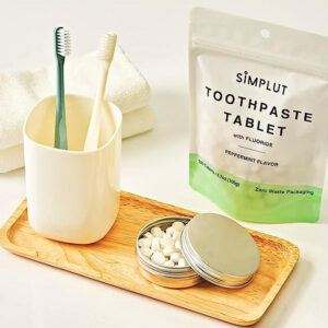 Chewable Toothpaste Tablets with Fluoride