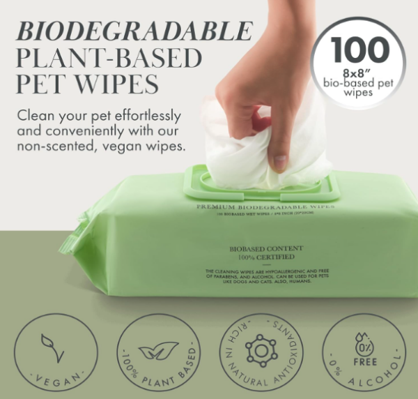 Nina Woof Premium Dog Wipes