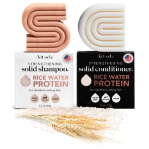Eco Rice Water Shampoo and Conditioner Bar