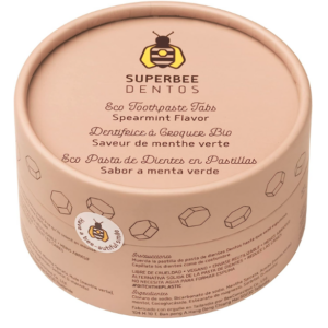 SuperBee Dentos Toothpaste Tablets, 150 Toothpaste Tabs, Fluoride Free & Eco Friendly - Image 4