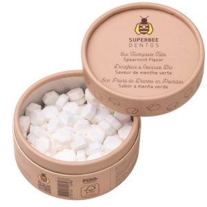 SuperBee Dentos Toothpaste Tablets, 150 Toothpaste Tabs, Fluoride Free & Eco Friendly - Image 3