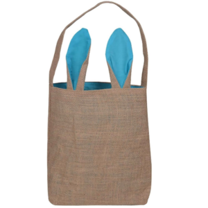 Eco Burlap Easter Bag