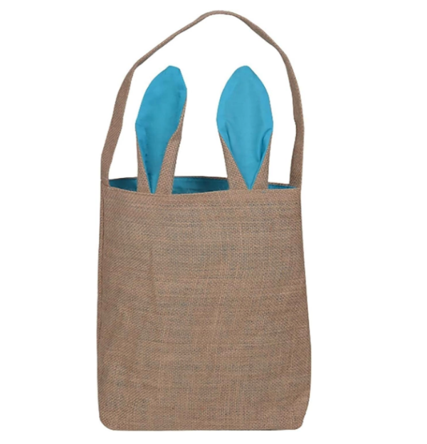 Eco Burlap Easter Bag